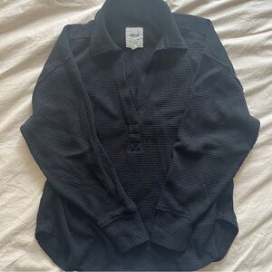 Aerie “lumberjane” oversized waffle shirt